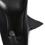Balenciaga Spandex Pointed Toe Knife Thigh High Boots 39 Black