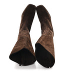 Prada Suede Boots 36.5 Brown