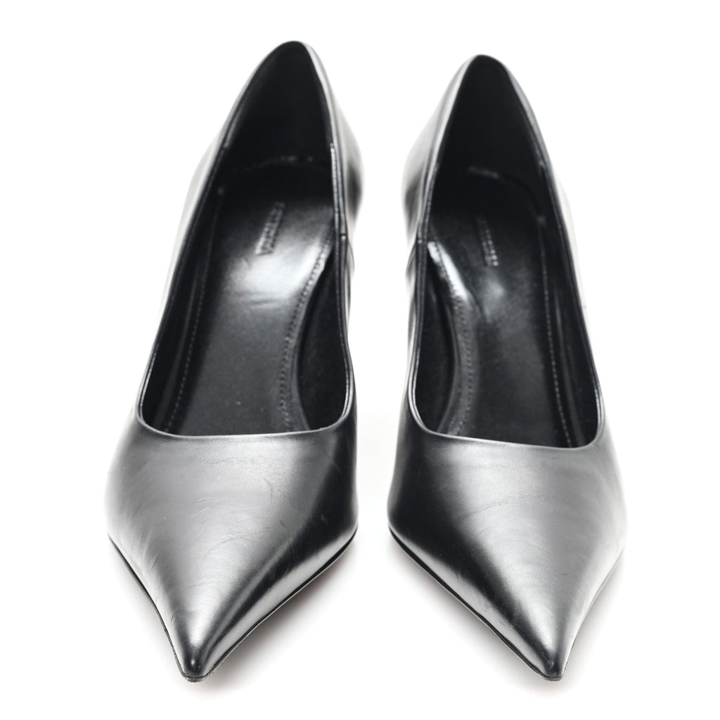 Balenciaga Calfskin Blade Knife Pumps 37 Black
