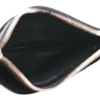 Balenciaga Calfskin Hourglass Long Coin Case Card Holder Black