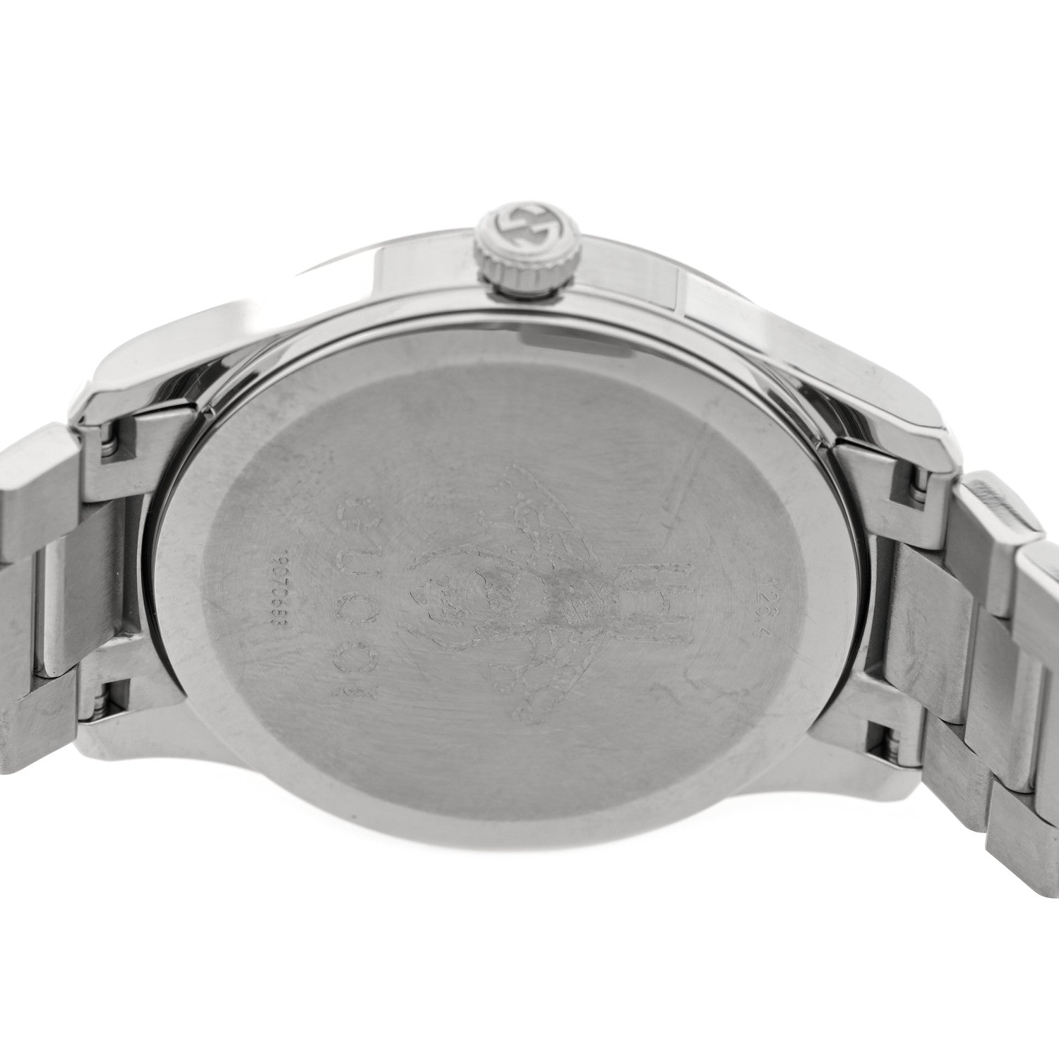 Gucci Stainless Steel 38mm G-Timeless Snake Quartz Watch