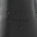 Balenciaga Agneau Arena Cagole 90mm Ankle Boots 37 Black