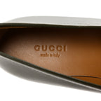 Gucci Calfskin Womens Jordaan Loafers 35.5 Luscious Green