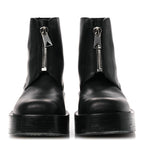 Bottega Veneta Calfskin Torino Ankle Boots 36 Black