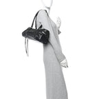Balenciaga Agneau Arena Classic Hardware East West Le City Black
