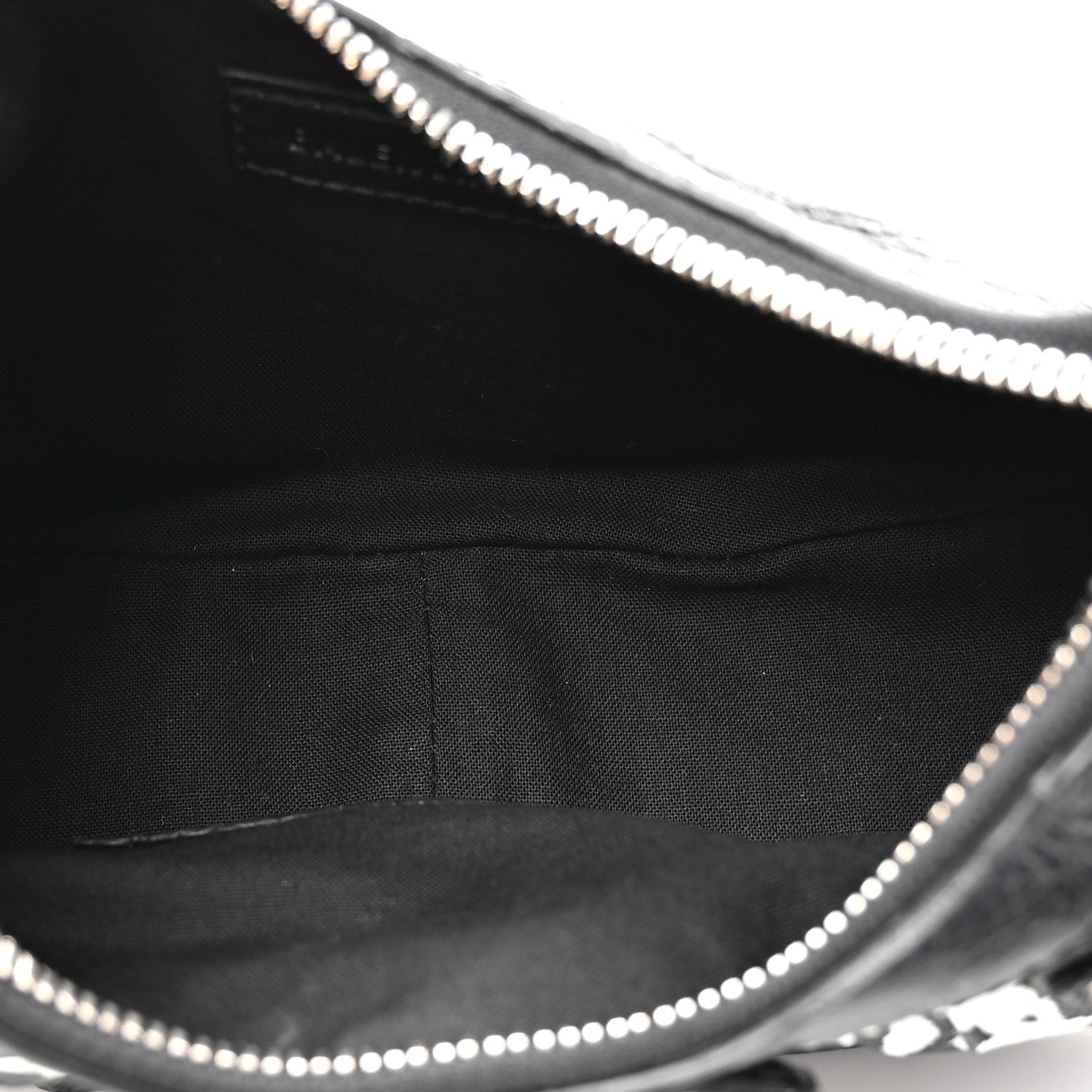 Balenciaga Agneau Arena Lunar New Year Graffiti Logo Le Cagole Shoulder Bag XS Black