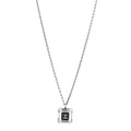 Chanel Resin Strass Geometric Square CC Necklace Black