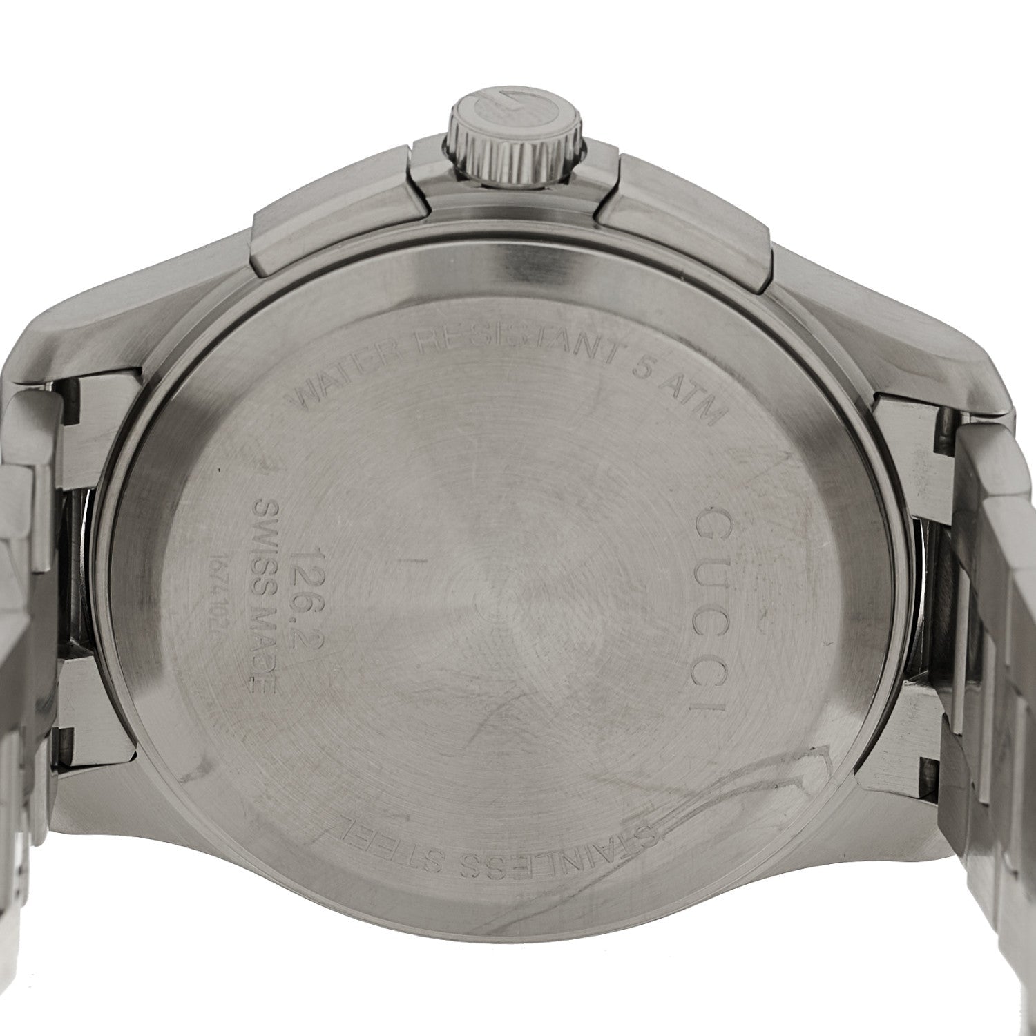 Gucci Stainless Steel 44mm G-Timeless Chronograph Quartz Watch Black