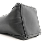Balenciaga Calfskin XS Laundry Cabas Tote Black