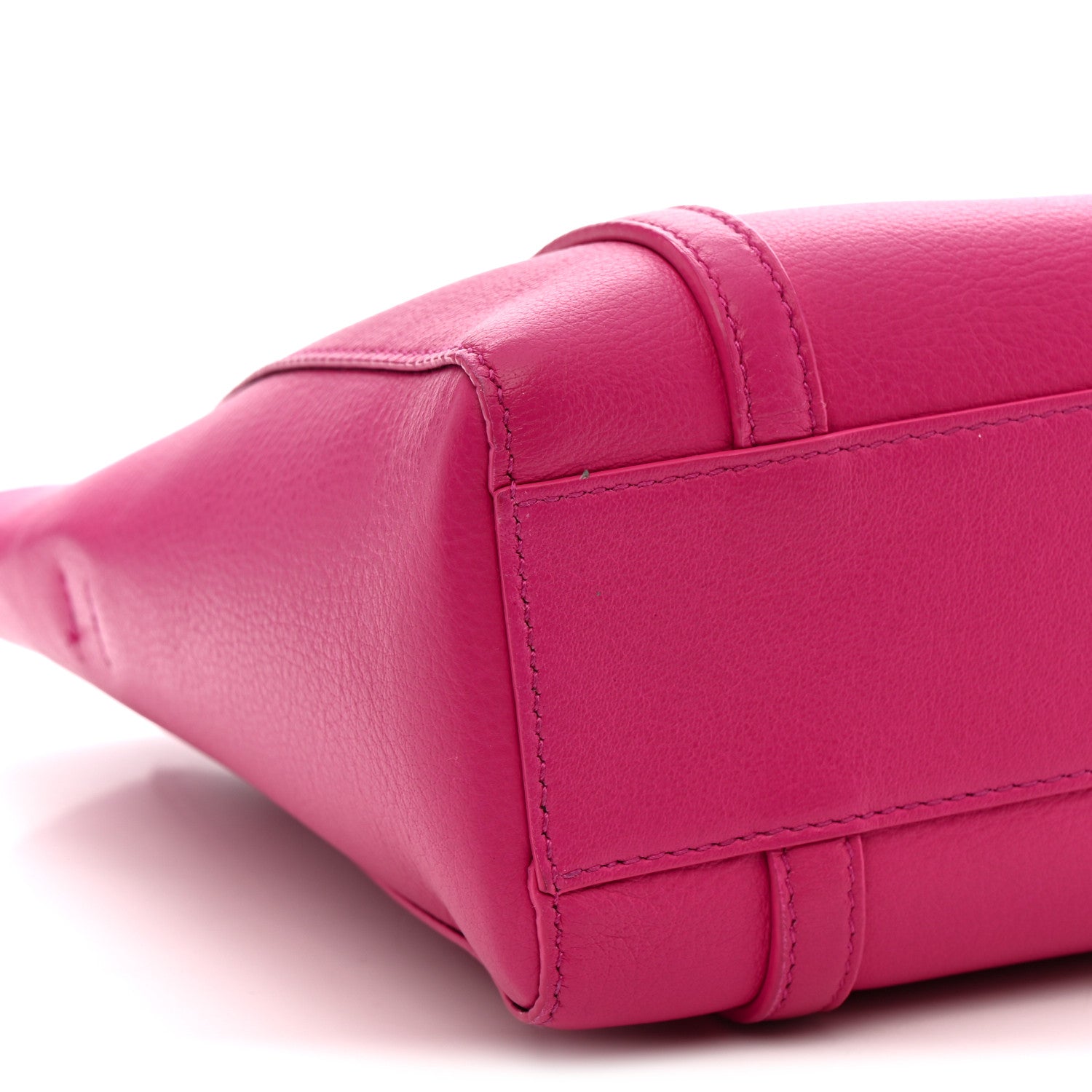 Balenciaga Calfskin XXS Everyday Tote Rose Magenta Black