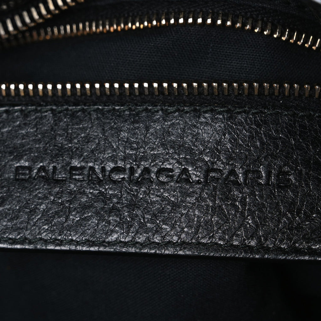 Balenciaga Agneau Giant 12 Rose Gold Hardware City Black
