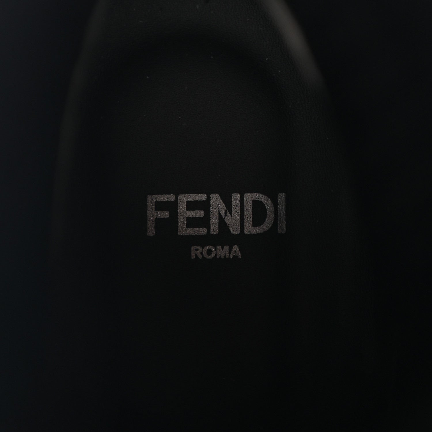 Fendi Calfskin Stretch Fabric Rockoko Biker Boots 37 Tobacco Black Marino