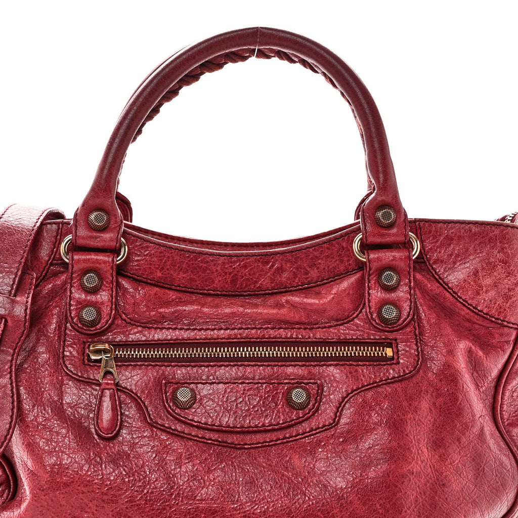 Balenciaga Agneau Giant 12 Rose Gold Hardware Velo Cassis