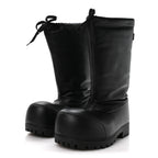 Balenciaga Shiny Super Soft Calfskin Mens Alaska High Boots 43-44 Black