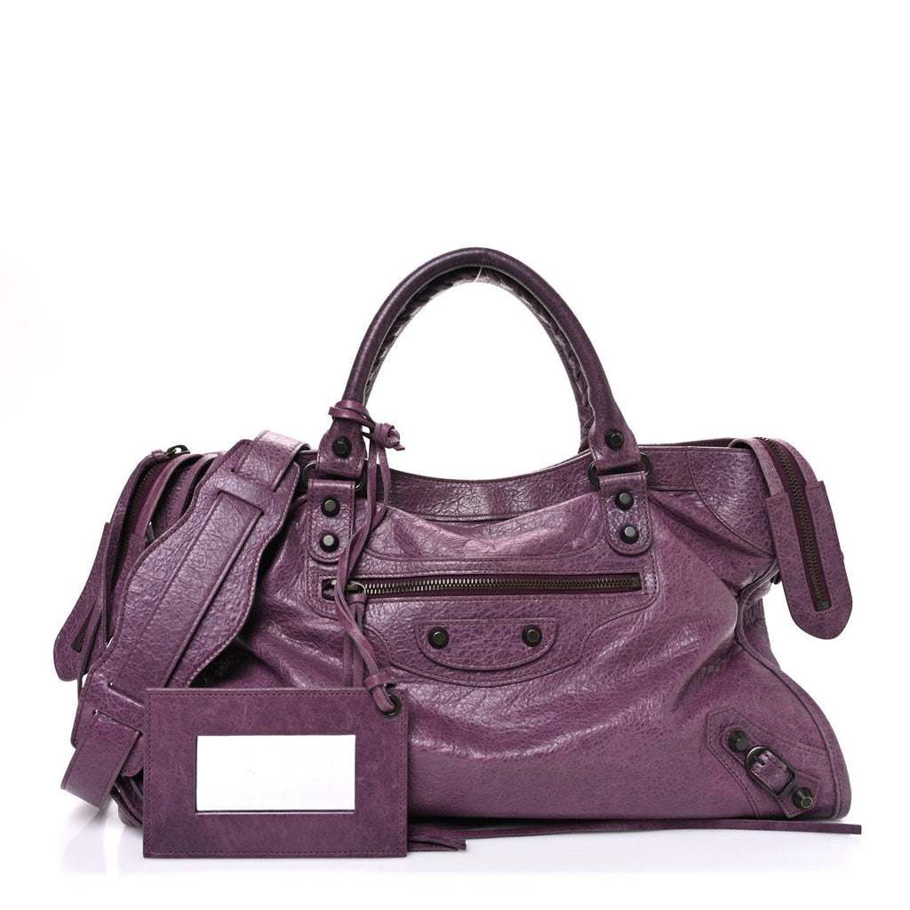 Balenciaga Agneau Classic Hardware City Murier