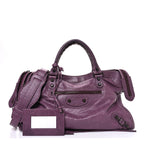 Balenciaga Agneau Classic Hardware City Murier