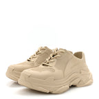 Balenciaga EVA Molded Womens Triple S Sneakers 39 Taupe