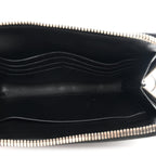 Balenciaga Calfskin Chain Cuff Wristlet Wallet Black
