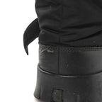 Prada Re-Nylon Gabardine Rubber Triangle Logo Mens Padded Snow Boots 8.5 Black