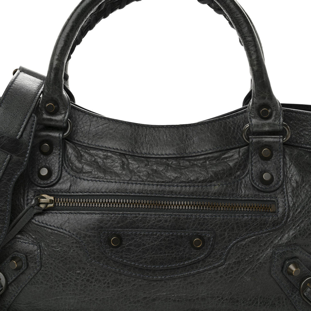 Balenciaga Agneau Classic Hardware First Anthracite