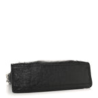 Balenciaga Agneau Arena Storico Silver Hardware Small Le City Black