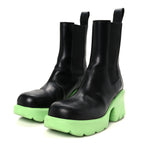 Bottega Veneta Calfskin The Flash Chelsea Boots 39 Pistachio