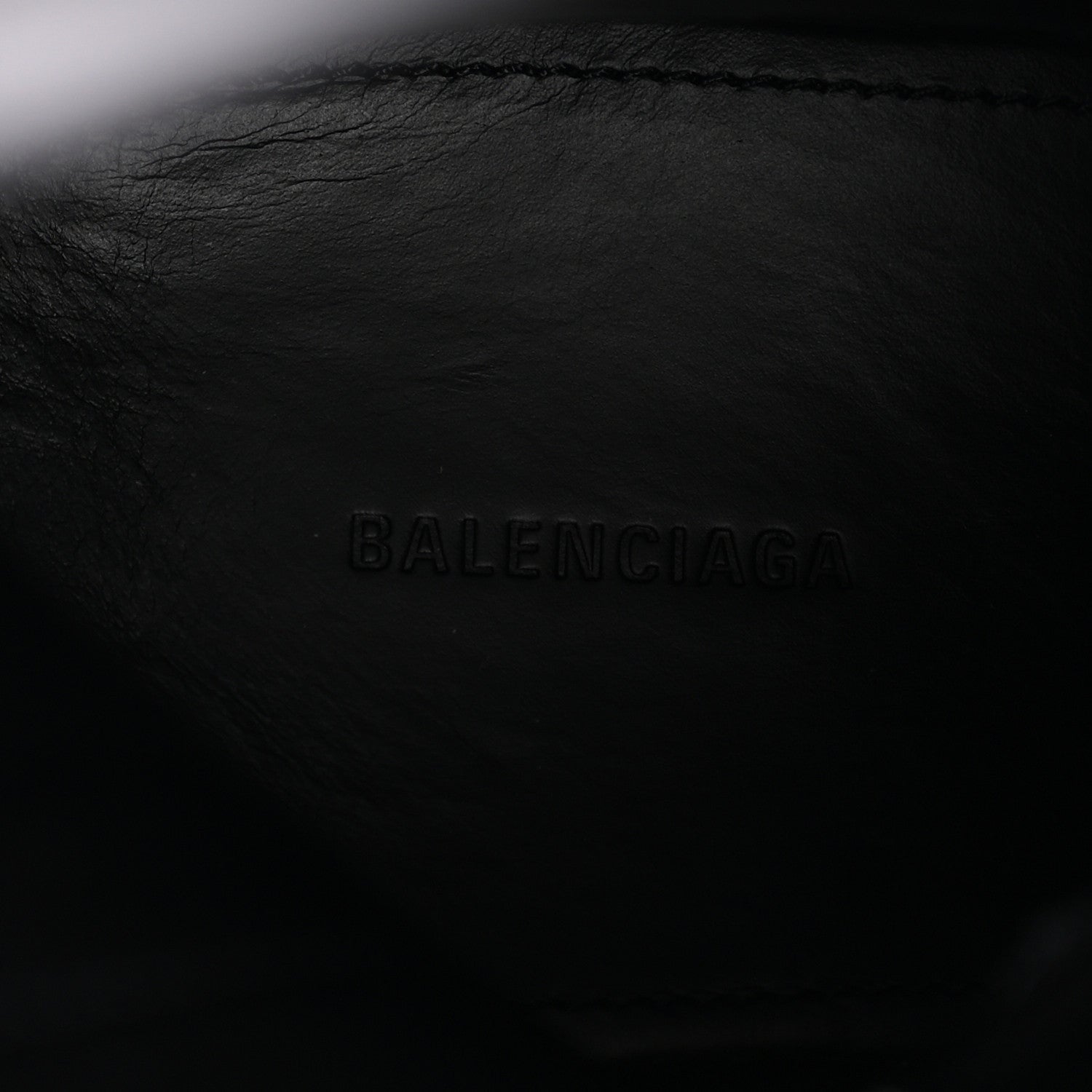 Balenciaga Calfskin Womens Bulldozer Lace Up Boots 37 Black