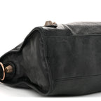Balenciaga Agneau Giant 21 Rose Gold Hardware City Black
