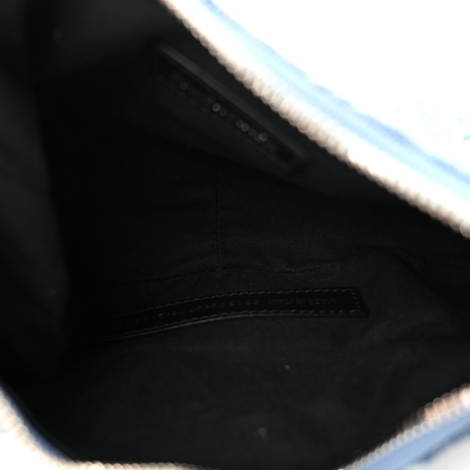 Balenciaga Denim BB Monogram Le Cagole Shoulder Bag XS Blue
