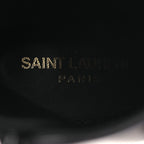Saint Laurent Vitello Marilyn Auteuil 105 Ankle Zip Boots 37.5 Black