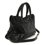 Balenciaga Agneau Arena Storico Classic Hardware Medium Le City Black