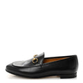 Gucci Calfskin Womens Jordaan Loafers 39 Black