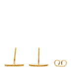 Gucci 18K Yellow Gold Enamel Icon Blooms Earrings