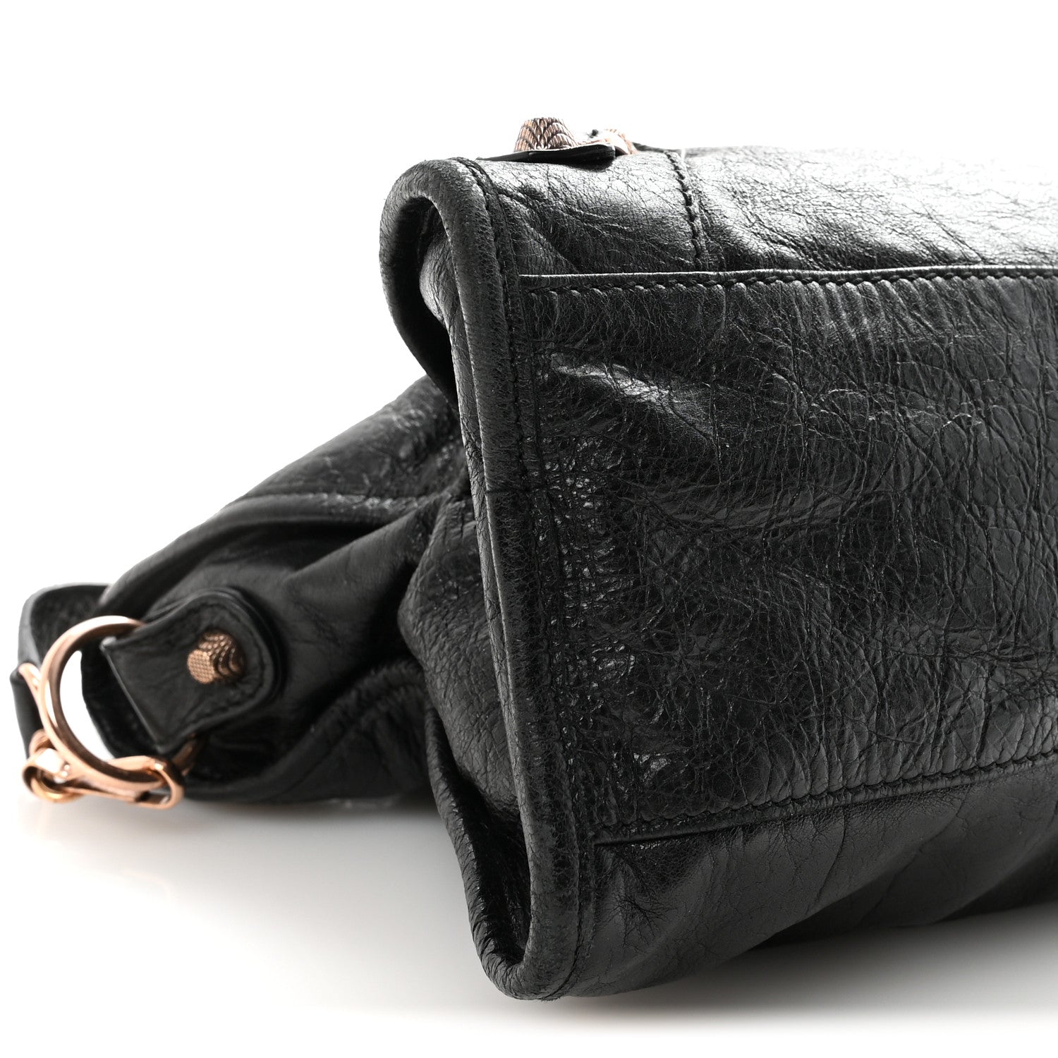 Balenciaga Agneau Giant 12 Gold Hardware City Black