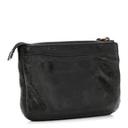 Balenciaga Agneau Classic Hardware M Porte-Monnaie Coin Purse Black