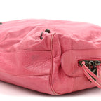 Balenciaga Agneau Classic Hardware Briefcase Tote Pivoine