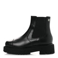 Chanel Calfskin Cap Toe CC Short Boots 41 Black