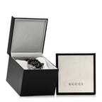 Gucci Stainless Steel Nylon 45mm Dive Quartz Watch Black