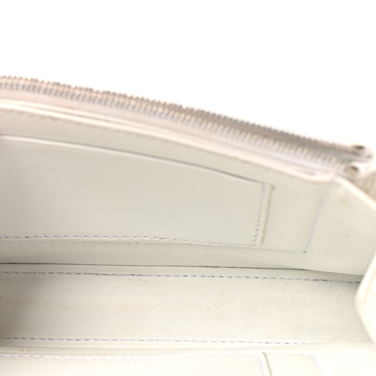 Balenciaga Crushed Calfskin Quilted XS Crush Chain Bag  Optic White