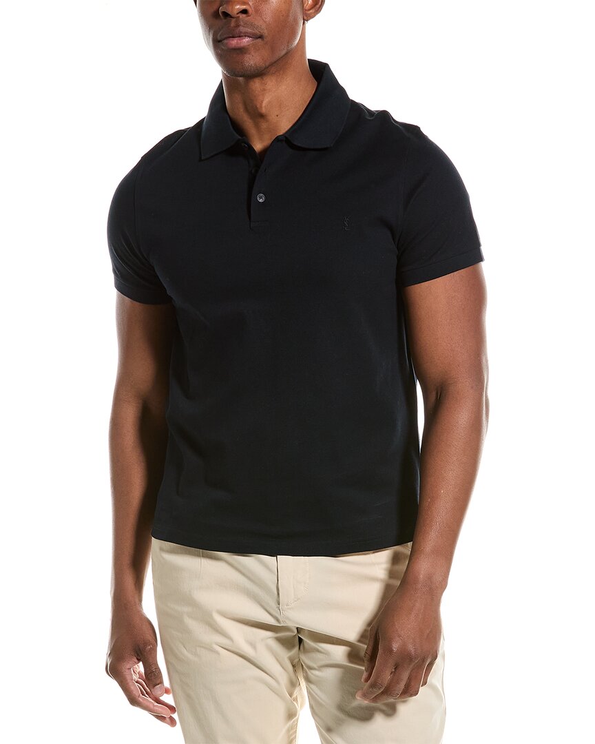 Saint Laurent Polo Shirt Black Regular S