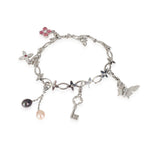 Louis Vuitton Louis Vuitton Idylle Blossom, Butterfly, Key Charm Bracelet in 18K White Gold