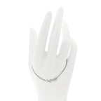 Saint Laurent Monogram Charm Bracelet Silver