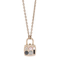 Chanel Pearl Resin Crystal CC No 5 Eyeshadow Pendant Necklace Multicolor
