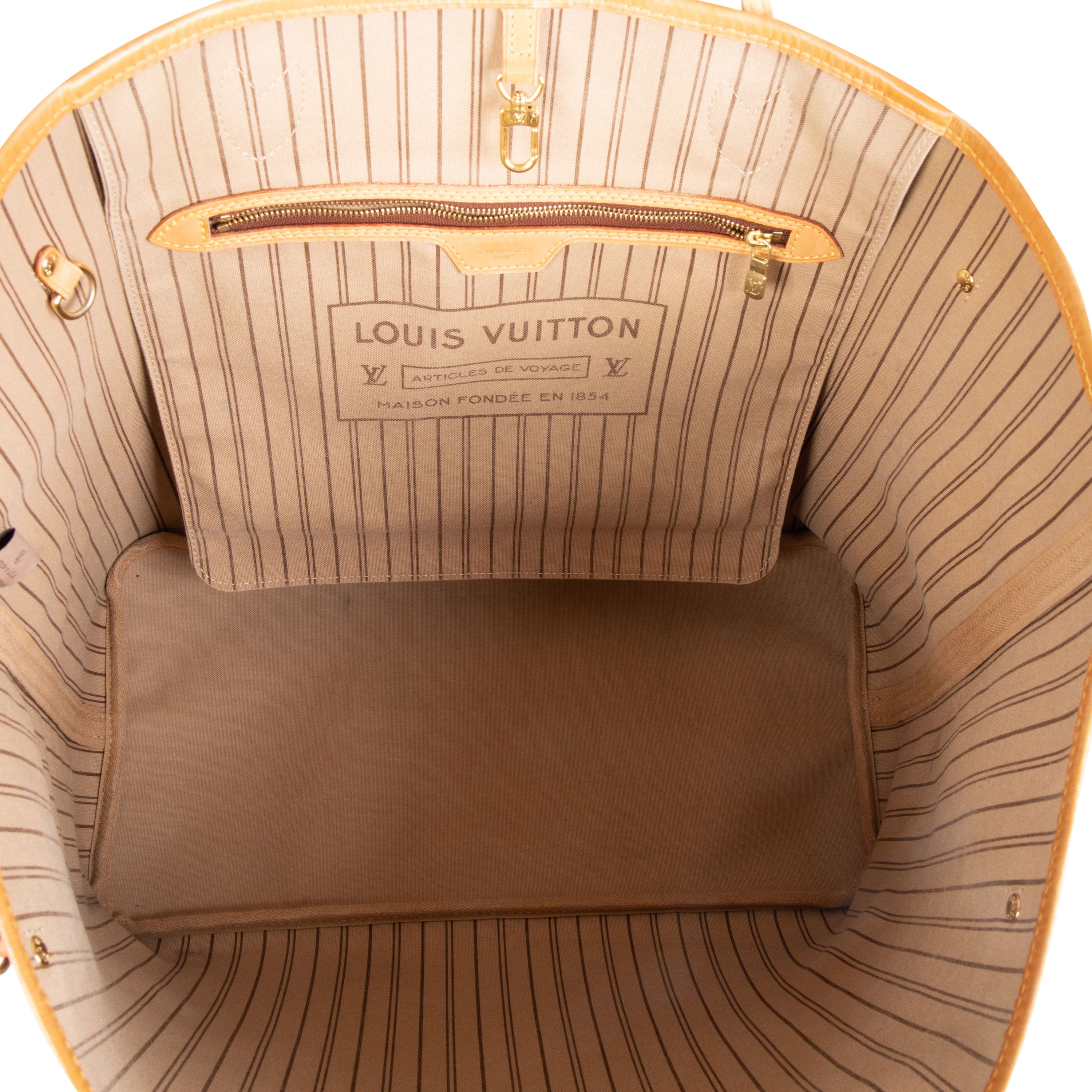 Louis Vuitton Louis Vuitton Brown Monogram Canvas Neverfull GM