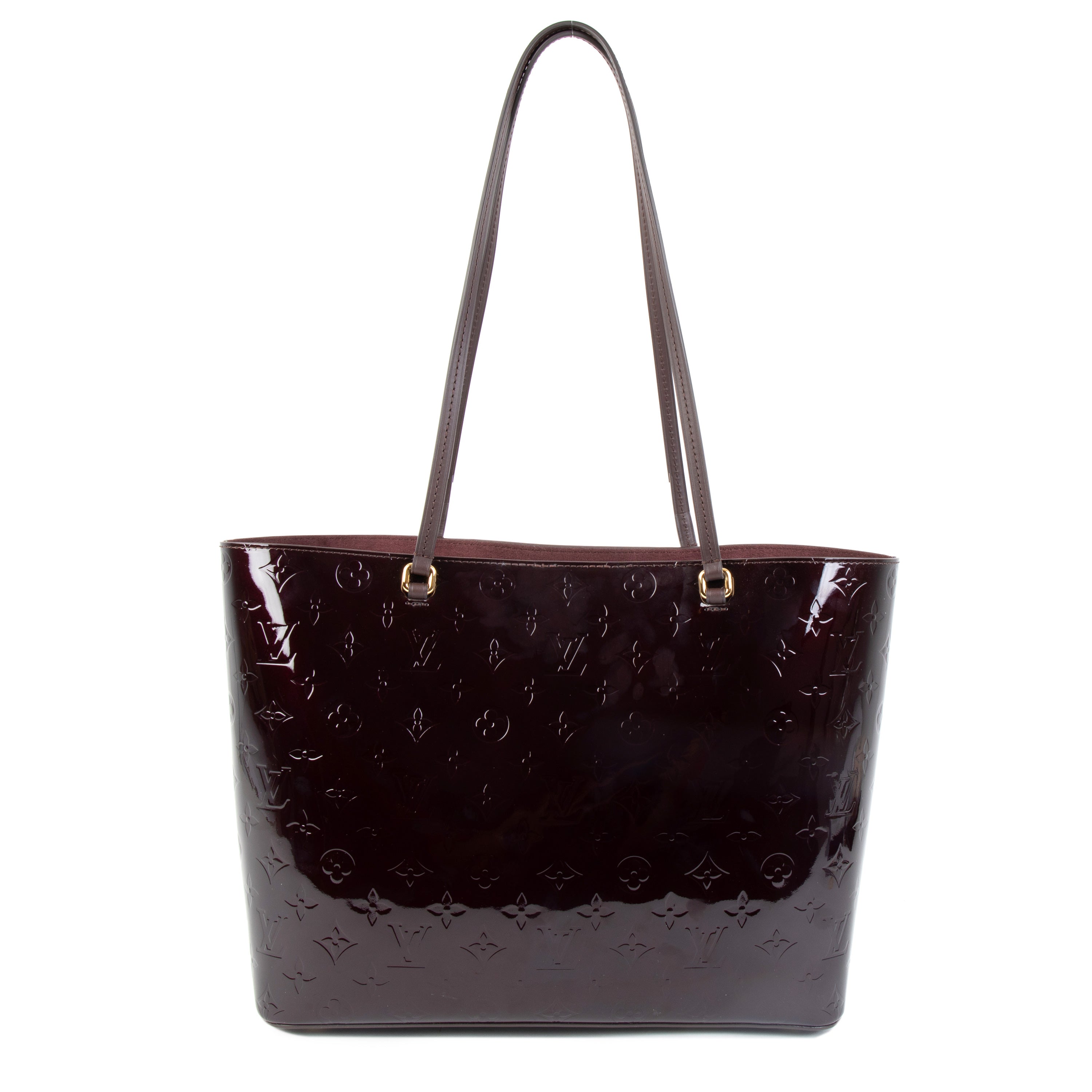 Louis Vuitton Louis Vuitton Amarante Vernis Long Beach MM Tote Bag