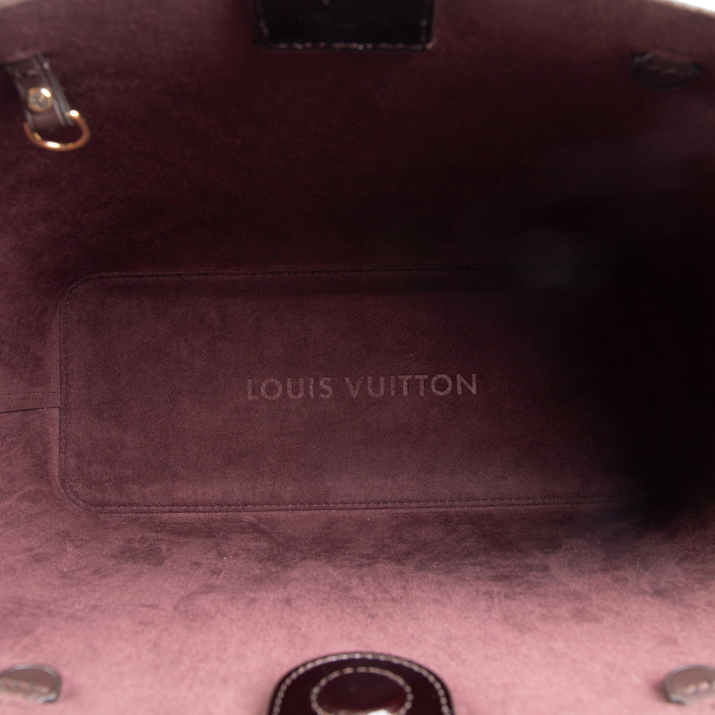 Louis Vuitton Louis Vuitton Amarante Vernis Long Beach MM Tote Bag