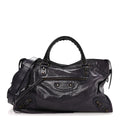Balenciaga Agneau Classic Hardware City Encre