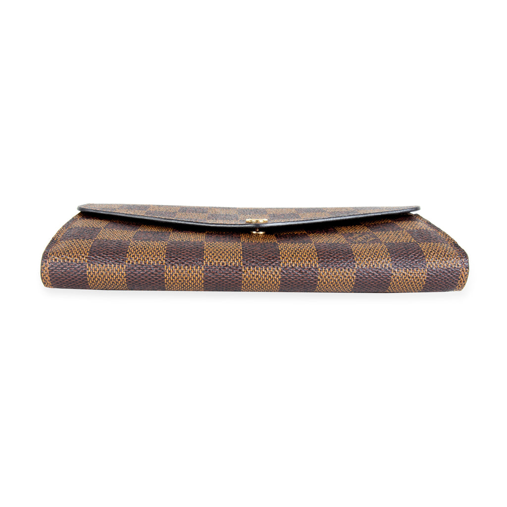 Louis Vuitton Louis Vuitton Damier Ebene Sarah Wallet