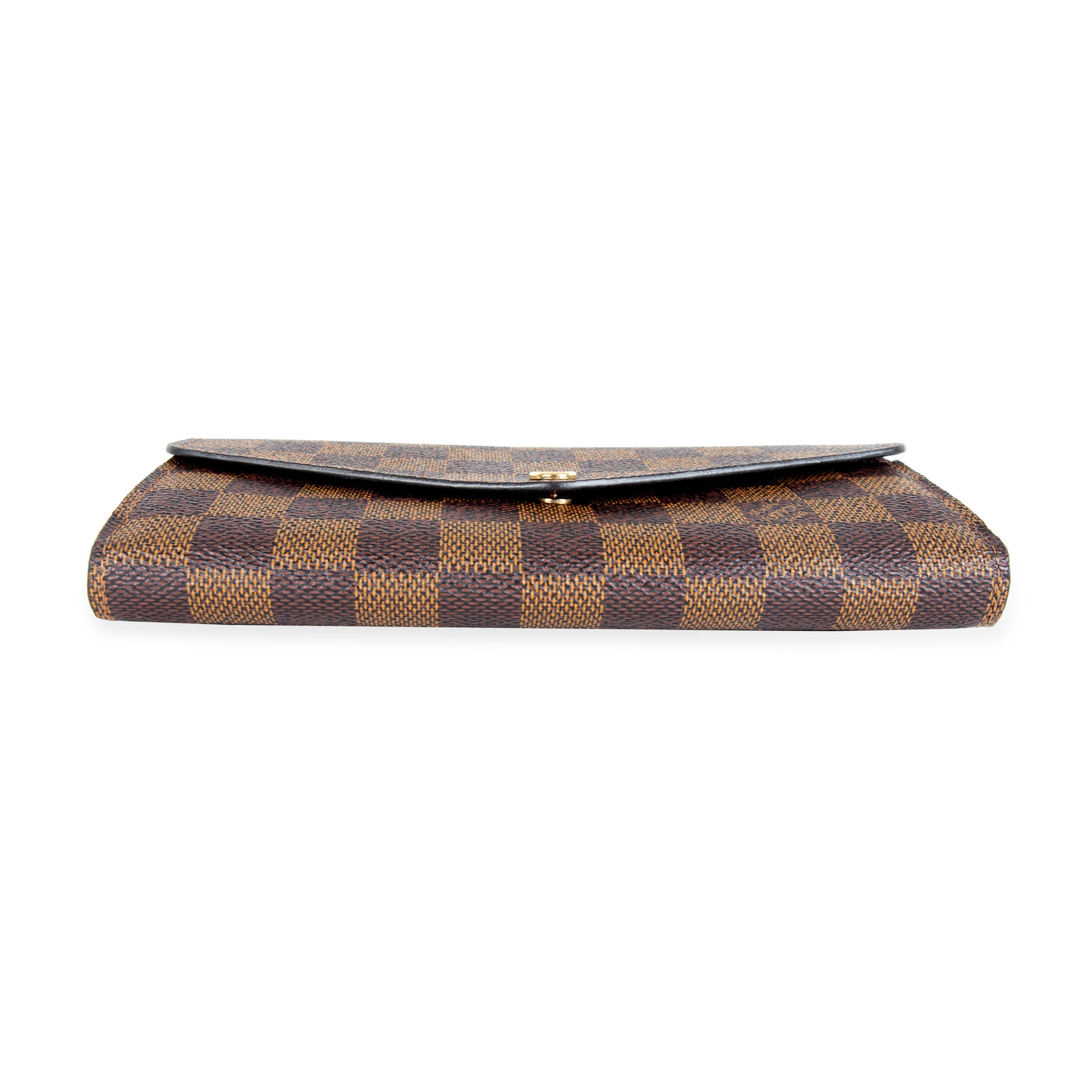 Louis Vuitton Louis Vuitton Damier Ebene Sarah Wallet