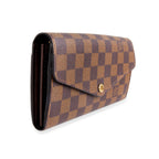 Louis Vuitton Louis Vuitton Damier Ebene Sarah Wallet